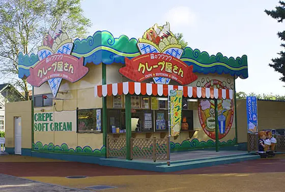 森のふわふわクレープ屋さん