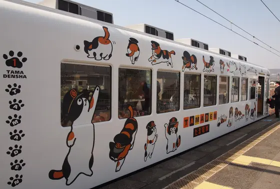 たま電車　側面