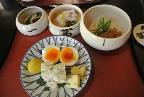 朝がゆ定食