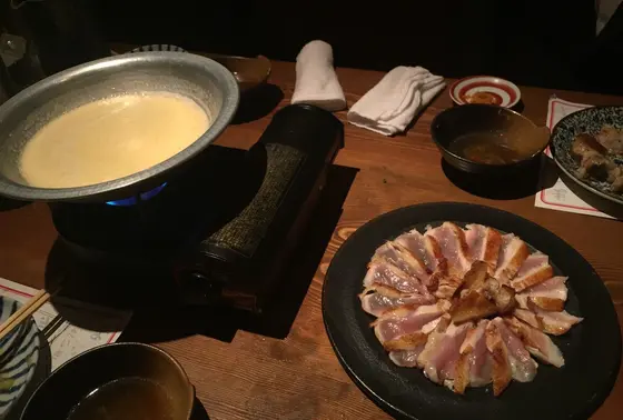 スープは鶏ガラ。