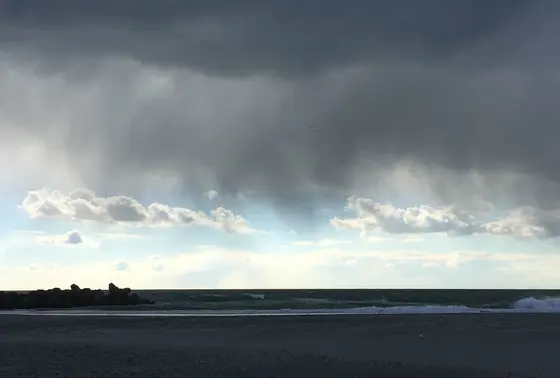 突然の雨