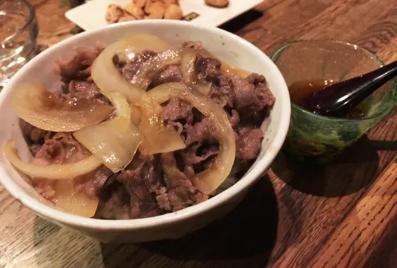 マッカラン牛丼