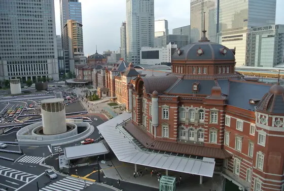 KITTEから眺める東京駅