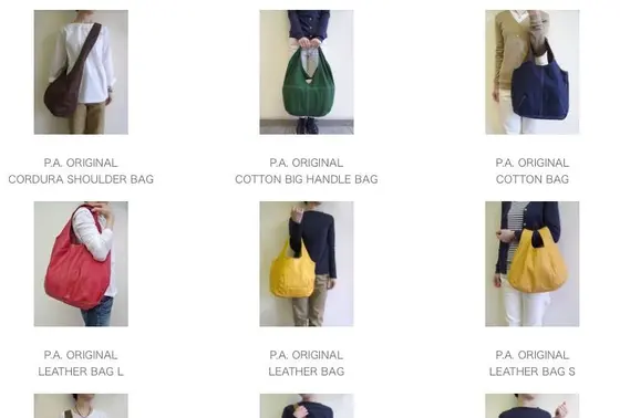 オリジナル leatherBAG