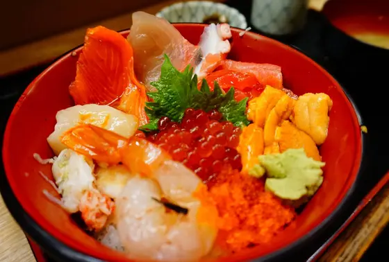 海鮮丼！