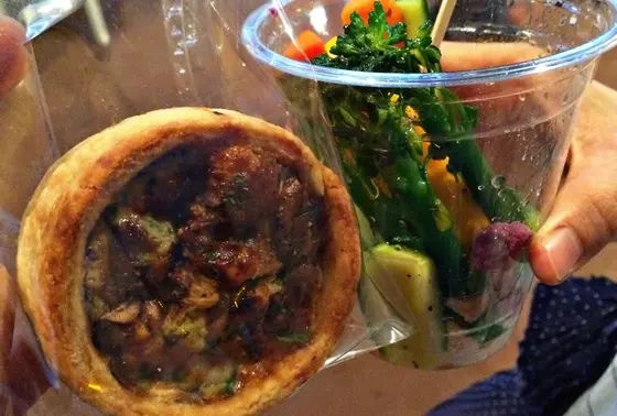 キッシュ&野菜のピクルス