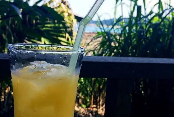 パッションフルーツジュース!