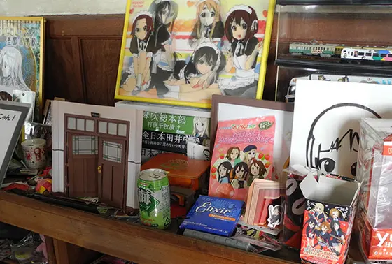 あらゆるグッズが勢揃い