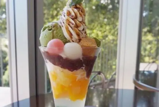 気軽に入れる＊2階の資生堂パーラー