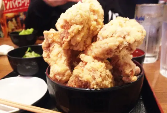 唐揚げ丼