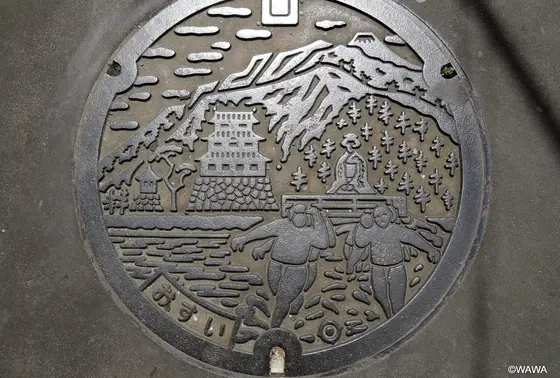 小田原市のマンホール