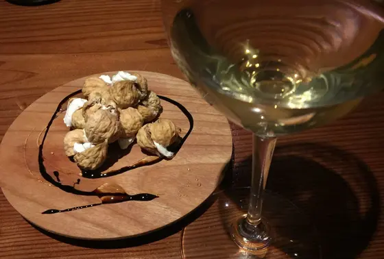 ドライイチジクとクリームサンド