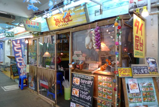 こんな感じにお店が並んでいます