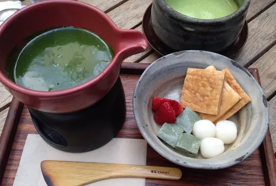 抹茶フォンデュ