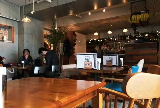 おしゃれな店内