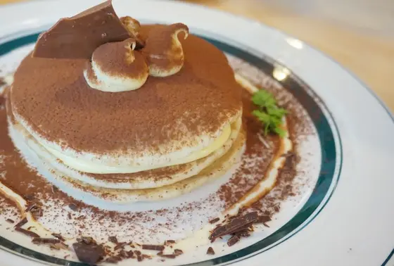 甘党さんにはティラミスパンケーキ♡
