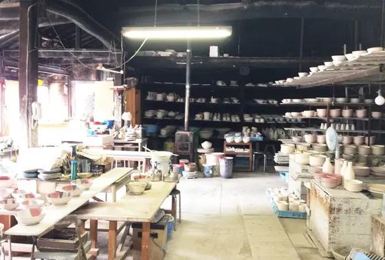 作業場も素敵