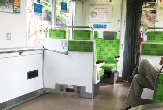 列車内
