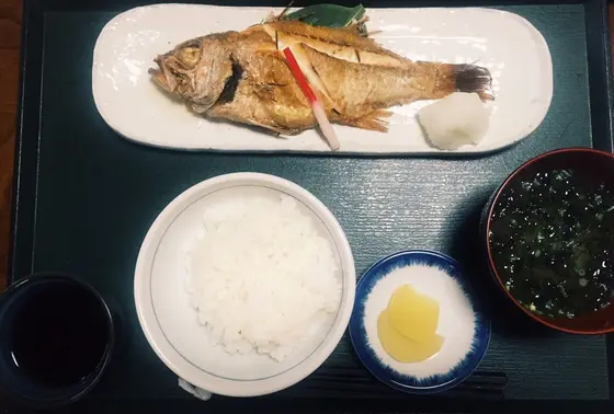 近江町食堂で のどぐろ