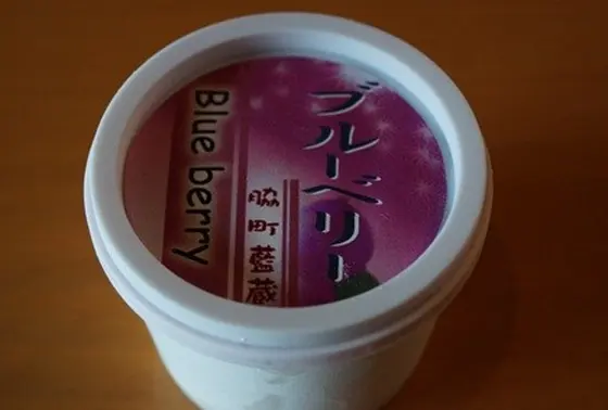ブルーベリーアイス