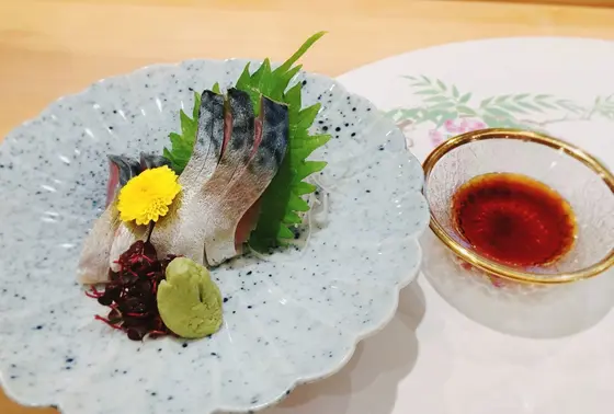 アジの刺身