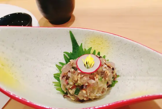 地魚のなめろう