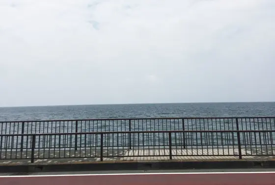 相模湾を見ながら歩いてみるのもいいものです。