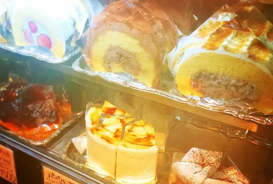 大きな大きなロールケーキ