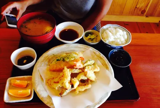 えび地魚天ぷら定食