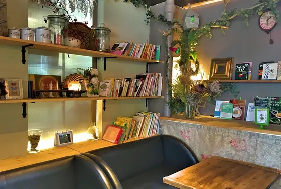 内装読書スペース