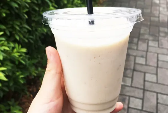 豆乳バナナスムージー