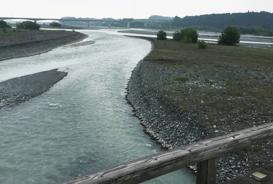 蓬莱橋からの眺め