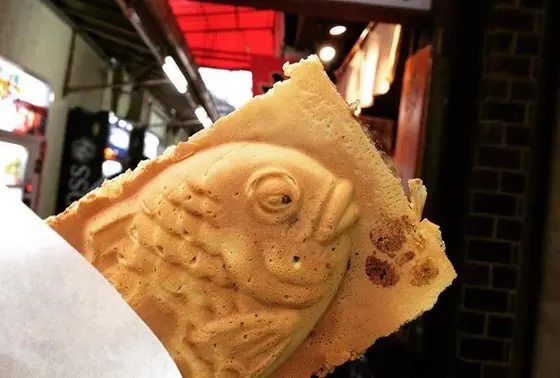 つぶあんのたい菓子