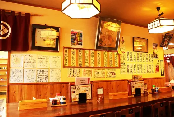 居心地のよい店内