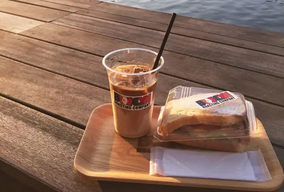 アイスラテも美味しい！