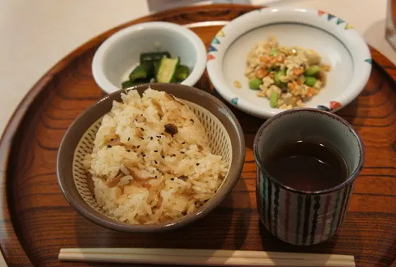 ほたて強飯定食