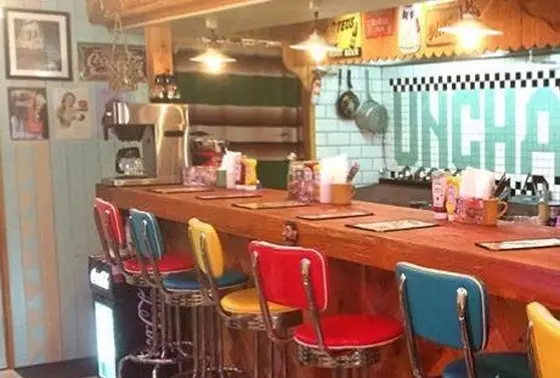 お店の内装も