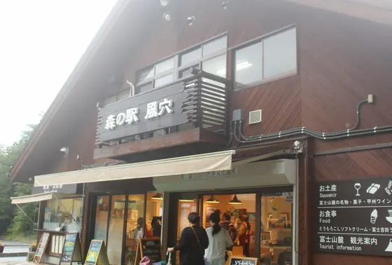 森の駅「風穴」