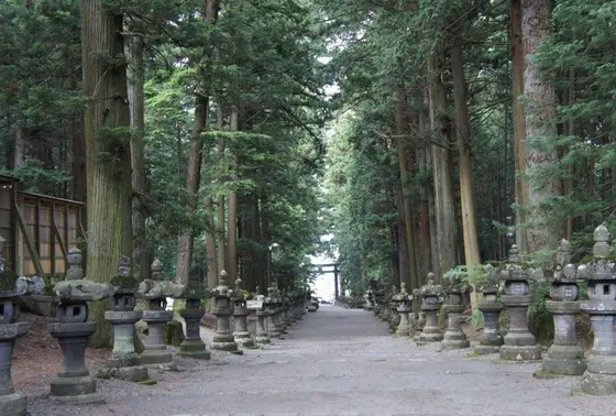 浅間神社の参道