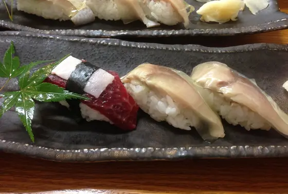 くじらのお寿司