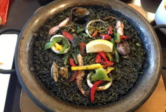 いかすみのパエリア