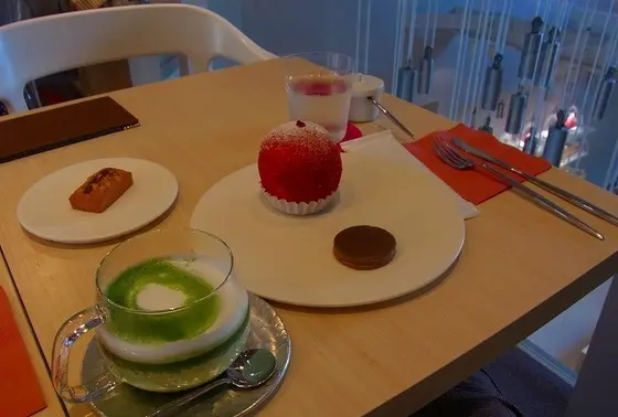 ２階のカフェスペース