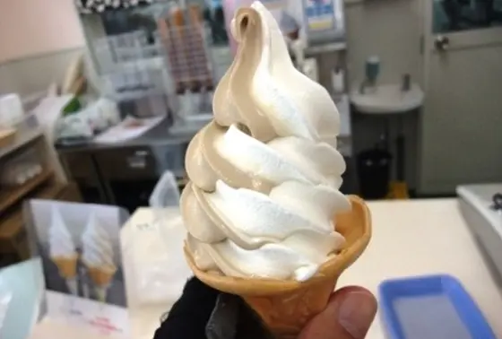 このソフトクリームがまた・・・