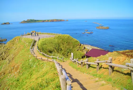 ”絶景のスコトン岬”