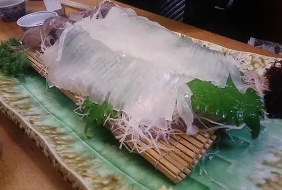 呼子のイカお造り