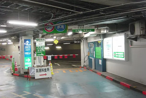 駐車場が凄い！