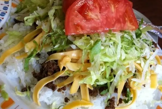 タコライスチーズ野菜