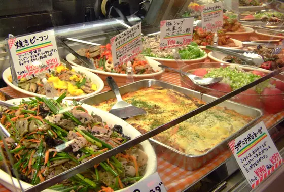 デリのショーケース