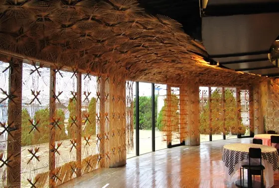 アーティスティックなうちわ