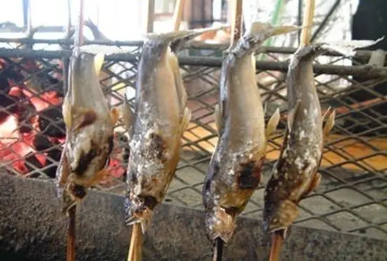 あゆの塩焼き